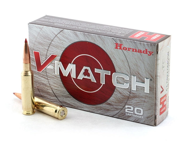 Hornady 6.5mm Creedmoor V-Match ELD-VT 100 Grain 20/Box