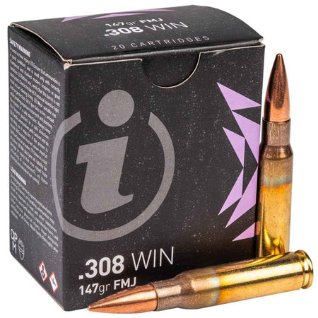 Igman 308 Winchester 147 Grain Full Metal Jacket (Sealed Battle Packs)