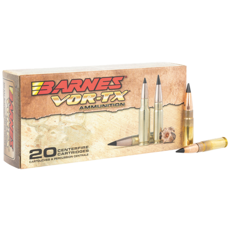 Barnes .300 AAC Blackout VOR-TX TAC-TX Boat Tail 120 Grain 20/Box