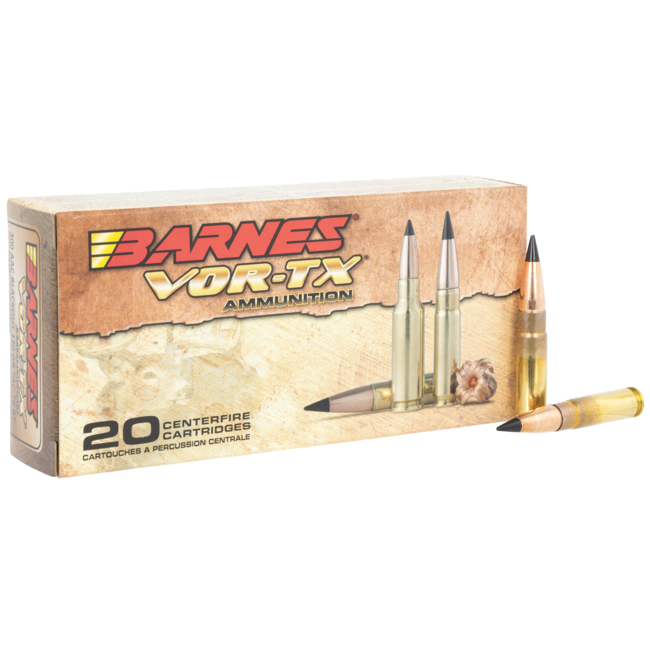 Barnes .300 AAC Blackout VOR-TX TAC-TX Boat Tail 120 Grain 20/Box