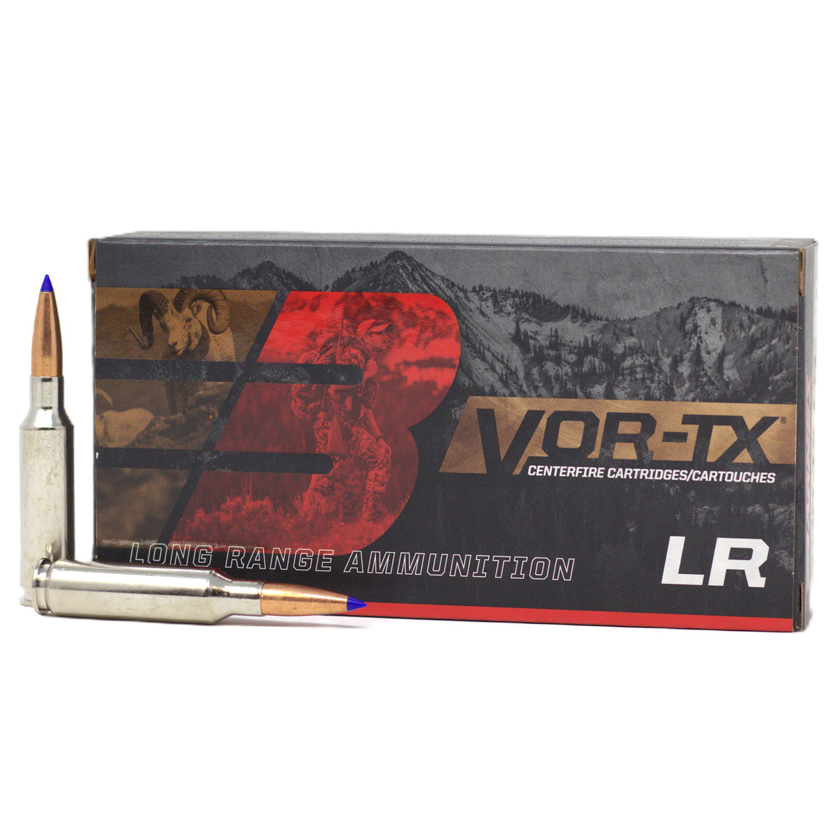 Barnes 6.5mm Creedmoor VOR-TX Long Range LRX Boat Tail 127 Grain 20/Box 2850 FPS